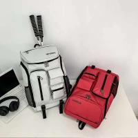 Mochila escolar personalizada de gran capacidad, bolsa de entrenamiento deportivo para gimnasio, mochila para raqueta de tenis y bádminton con compartimento para zapatos - details 9