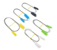 Cepillo de limpieza de acuario para manguera de agua, tubo de lirio, tubo de aire, tubo doblado Flexible de acero inoxidable, cepillo de doble cabezal, limpiador de peceras, cepillo de aire - details 1
