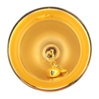 Anillo dorado Eming Gold Call Bells servicio de restaurante campana de mano para eventos de boda decoración del hogar - details 7