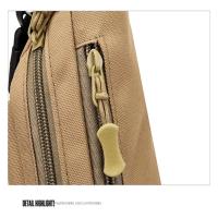 Bolsa de tela Oxford para ciclismo, bolso de cintura portátil, resistente al desgaste, impermeable, cinturón de hombro - details 10