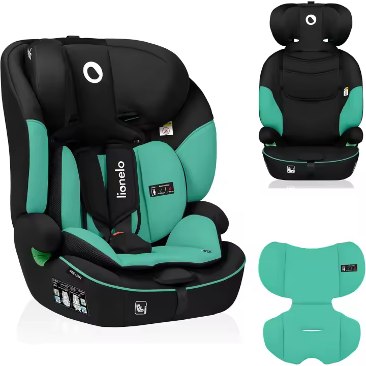 infantil de coche 76-150 cm, Grupo 1 2 3, Protección Lateral, Reposacabezas regulable de 10 etapas, - 1