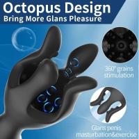 Entrenador de Placer Leten Vibrador para Hombres con Control APP Estimulador de Gláns Masajeador - details 6