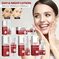 Retinol-Juego de suero Facial eliminador de arrugas, crema antienvejecimiento reafirmante instantánea, blanqueamiento de líneas finas, cuidado hidratante de la piel - details 1