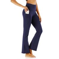 Pantalones de Camping de Moda Cintura Alta Elástica con Bolsillo Ropa Ajustada para Yoga y Gimnasio - details 8