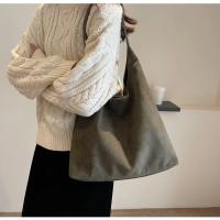 Bolso de hombro de gamuza de gran capacidad para mujer, bolso de viaje informal Simple, bolsos Retro, Otoño e Invierno - details 24