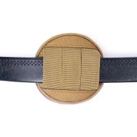 Mini monedero portátil con hebilla Triangular para hombre, informal, para exteriores, soporte para llaves, riñonera, funda redonda, billetera con cremallera - details 5