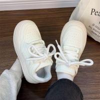 5 nuevos zapatos deportivos versátiles informales pequeños blancos para mujer - details 2