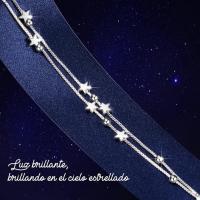 Pulseras de plata de ley 925,3 en 1 Para mujer, con Alas de Ángel, Regalos Originales Para Mujer - details 2