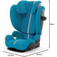 Silla de coche infantil dorada Adecuada para coches con y sin Adecuada para niños de 3 a 12 años - details 15