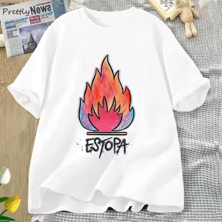 Camiseta de Estopa para mujer, ropa de calle japonesa, top harajuku para mujer, ropa de diseñador de los años 2000 - 1