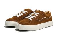 Zapatos casuales de cuero de tendencia de color en contraste de piel retro baja para hombre - details 19