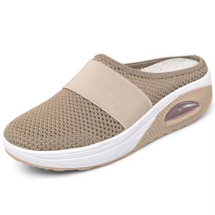 Zapatillas de Mujer con Plataforma Casual Retro Antideslizantes Tallas Grandes Orthopedic Diabéticas Sandalias de Moda para Mujer - 1