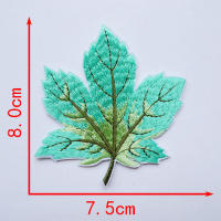 Parches Termoadhesivos para Ropa, Insignia Bordada de Arce, para Planchar en Camisetas, Manualidades de Costura, Aplicación en Vestidos, 1 Pieza - details 9