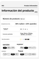 Sujetador deportivo de verano Pure Desire de baja intensidad con almohadillas para el pecho, hermoso top de yoga y entrenamiento físico - details 5