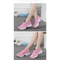 Zapatillas de deporte de moda para mujer, zapatos de tenis transpirables de malla con cojín de aire, fondo suave, para correr al aire libre - details 4