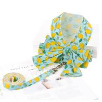 Traje de arnés para mascotas transpirable con corda Estilo lazo de flor - details 11