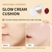 Nuevo cojín de Base de crema Glow CC, resistente al agua, crema de Base brillante de larga duración, Base de maquillaje para mujer, Cosméticos Coreanos faciales - details 4