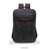 Mochila de lona Vintage para hombre, bolso de hombro de viaje de gran capacidad, mochilas escolares para adolescentes, mochila para ordenador portátil - details 3