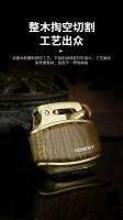 Encendedor de Gas de Sandalwood Vintage A Prueba de Viento, Compacto, Creativo, Regalo para Hombres - details 8