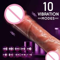 Vibrador Dildo Realista Estimulación de Pulso G Spot y Anal Juguete Intimo para Mujeres y Parejas - details 2