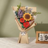 Robotime Rowood Búqueme de Flores DIY Regalo Hecho a Mano Ecológico Rompecabezas de Madera 3D para Decoración de Hogar - details 9