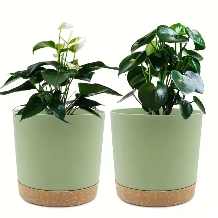 Fondo móvil circular de 16,51 cm y 6,5 pulgadas ETA, suministros para el hogar y el jardín al aire libre, 2 piezas. - 1