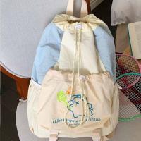 Mochila de almacenamiento de raqueta deportiva con dibujos de cachorros, bolso de hombro ligero de gran capacidad para Fitness, bolso de mano de nailon - details 2