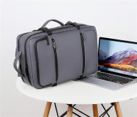 Mochila de viaje impermeable para hombre, morral escolar para ordenador portátil de negocios, de 15,6 pulgadas, con carga USB - details 12