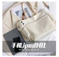 Bolso Cruzado De Hombro Para Mujer En Lona Japonesa Tote Mensajero Estilo Fashion Con Cierre De Cremallera Bolso De Mano Para Estudiantes - details 2