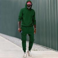 Sudadera con capucha para hombre Ropa deportiva europea y americana Casual Colores sólidos - details 13