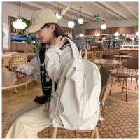 Mochila de estudiante de secundaria, bandolera de viaje informal para hombre, moda street style, mochilas de estudiante universitaria para mujer - details 8