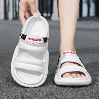 Zapatillas hombre verano 2024 nuevo uso exterior niños pisando mierda sensación deportes conducción sandalias de playa de suela blanda de doble propósito - details 17