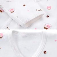 Ropa para niños, conjunto de ropa interior de algodón puro para recién nacido, erizo de lana para bebé de 0 a 3M, conjunto de ropa interior de algodón puro para primavera y otoño - details 8