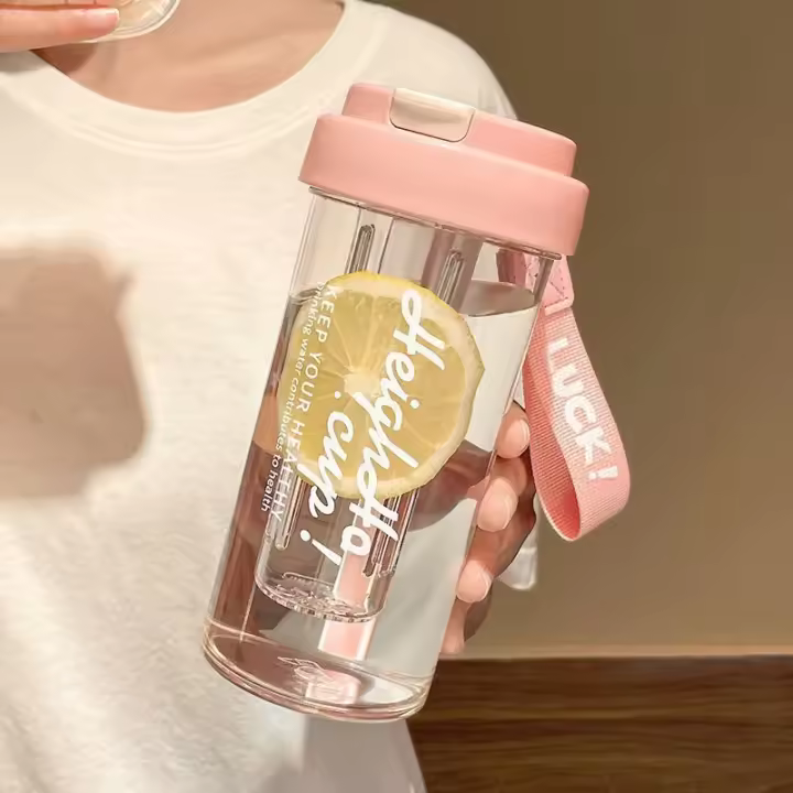 Taza de Agua de Paja de Verano Resistente a Altas Temperaturas Ideal para Estudiantes - 1