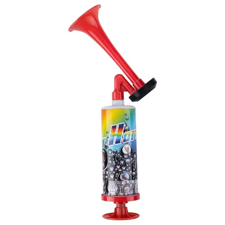 Trumpeta de Presión de Aire Portátil Mini Bomba de Mano para Partidos de Fútbol, Eventos Deportivos, Fiestas de Cumpleaños Bocines y Hornos de Deportes y Al Aire Libre - 1