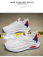 Zapatos de hombre de verano, nueva plataforma, deportivos, casuales, para correr, papá, zapatos de malla transpirable, zapatos de hombre versátiles, zapatos blancos. - details 6