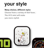 H12 mini reloj inteligente con brújula de memoria, 1Gb, función NFC, Bluetooth, llamada, detección de frecuencia cardíaca, múltiples modos deportivos - details 10
