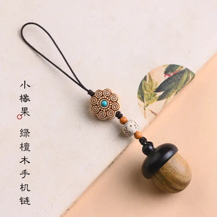 Llavero de Coche con Cono de Pino Accesorio Creativo de Joyería para Hombres y Mujeres - 1