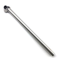 Tija de sillín inclinada hacia adelante, tija de sillín de titanio para tubo de asiento de bicicleta Brompton, 31,8mm - details 5