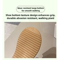 Sandalias de Tacón para Mujer Verano 2025 Estilo Romano con Suela de Torta Punta Redonda - details 7