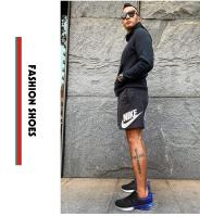 Zapatillas de moda para hombre Fly Weave Suela suave transpirable Antideslizante Zapatillas de deporte ultra ligeras Air Cushion Running Shoes - details 8