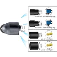 360 ° Fabricante de ondas giratorias automáticas, cabezal de bomba rotativa, fabricante de ondas de oxigenación de rotación uniforme de plástico con adaptadores - details 0