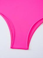 Traje de Baño de Una Pieza Blanco Ajuste de Cuerpo, Dacron, Estilo de Verano/Primavera 24, No Retirable - details 39