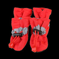 Zapatos impermeables antideslizantes, Botas de lluvia, calzado para gatos pequeños, perros, cachorros, patas de accesorios para mascotas, 4 unids/set - details 8