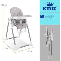 Silla Alta 3 en 1 Barra de Juegos Tumbona para Bebés Silla Alta Combinada para Bebés - details 28
