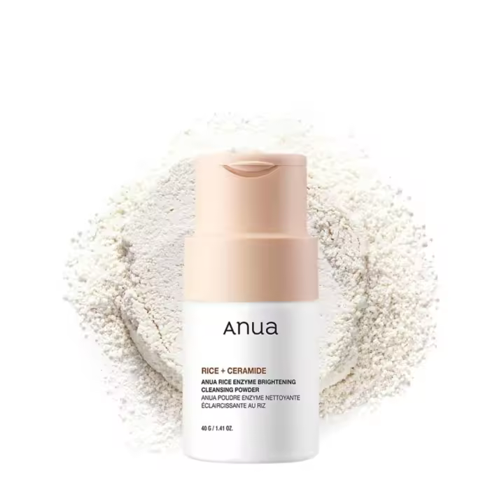 Anua Poo limpiador blanqueador Mascarilla de fideos de arroz, ceramida, limpiador facial suave para la piel al aire libre, sin fragancia, 40 g - 1
