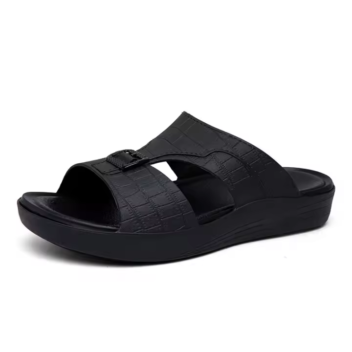 Sandalias de verano de moda para exteriores, estilo papá, de talla grande, con suela gruesa, zapatillas casuales para hombre - 1