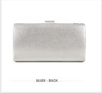 Bolso de mano de noche para mujer, cartera de mano con lentejuelas de diamante para boda, bolso de mano para fiesta, banquete, negro, dorado y plateado, bolso de hombro de dos cadenas - details 14
