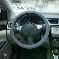Cubierta de Volante de Silicona Accesorios Antideslizantes para Audi, Nissan, Peugeot, Honda, Kia, Hyundai, Lada Motores - details 4
