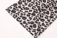 TRAFZA-Conjunto de 2 piezas para mujer, pantalones largos con cremallera, informales, holgados, elegantes, con estampado de leopardo Vintage, sin mangas, con cuello en V - details 22